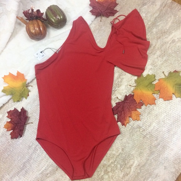 Zara Poppy Off Shoulder Body Suit Night Out - Picture 2 of 6